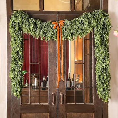 🎅HOT SALE⛄2025 Christmas Artificial Cedar Garland🎄