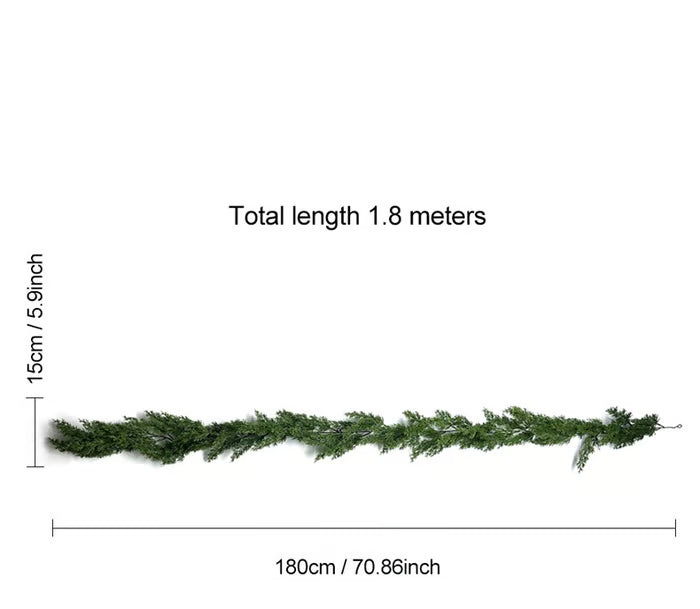 🎅HOT SALE⛄2025 Christmas Artificial Cedar Garland🎄