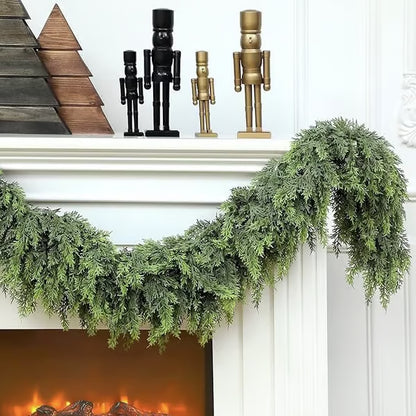🎅HOT SALE⛄2025 Christmas Artificial Cedar Garland🎄