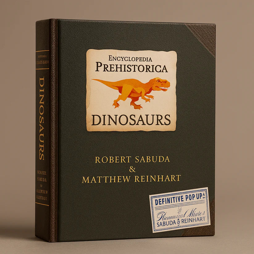🦖3D Encyclopedia Prehistorica: Dinosaurs — Pop-Up Book