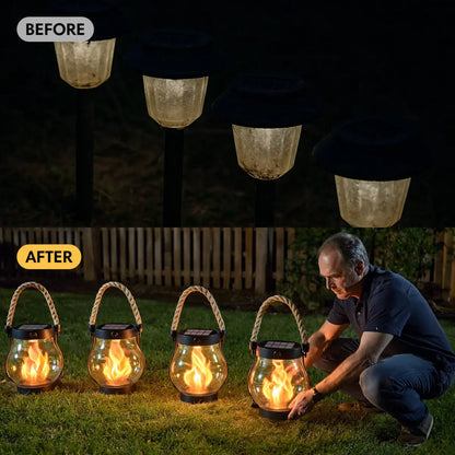 🔥LAST DAY 70% OFF-Kaliqo™ – Solar Lantern Outdoor Lights