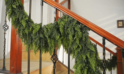 🎅HOT SALE⛄2025 Christmas Artificial Cedar Garland🎄