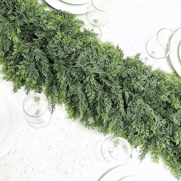 🎅HOT SALE⛄2025 Christmas Artificial Cedar Garland🎄