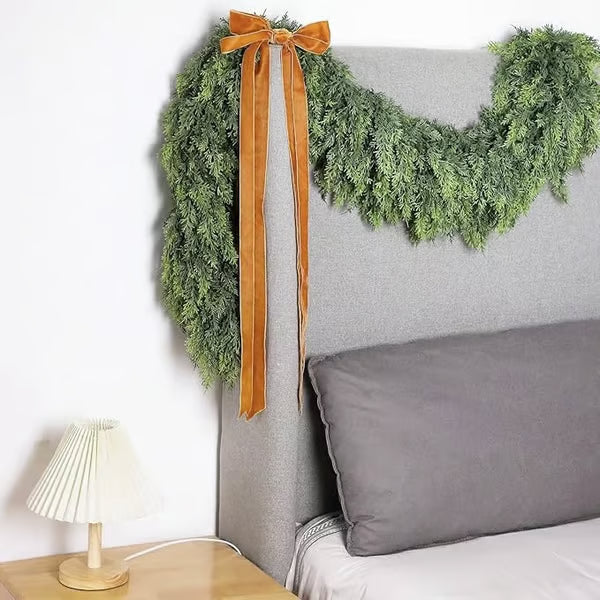 🎅HOT SALE⛄2025 Christmas Artificial Cedar Garland🎄