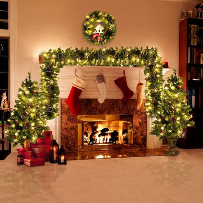 🎅HOT SALE⛄2025 Christmas Artificial Cedar Garland🎄