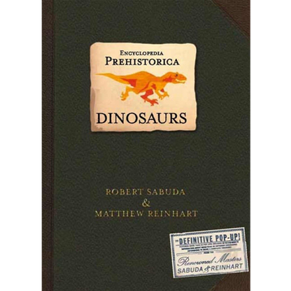 🦖3D Encyclopedia Prehistorica: Dinosaurs — Pop-Up Book