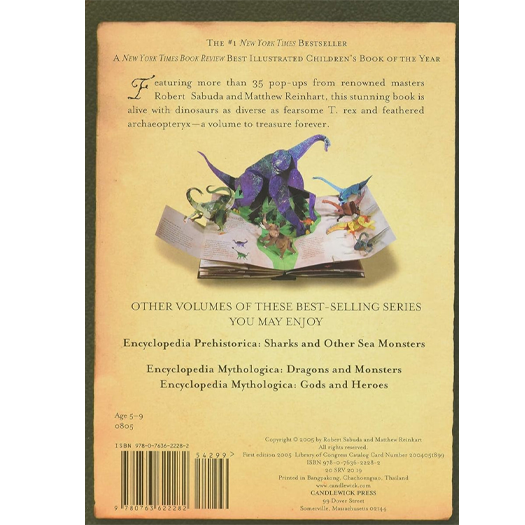 🦖3D Encyclopedia Prehistorica: Dinosaurs — Pop-Up Book